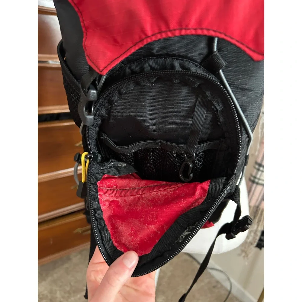 CamelBak Lobo Hydration Pack Backpack Red Black Hiking‎ Biking No Bladder